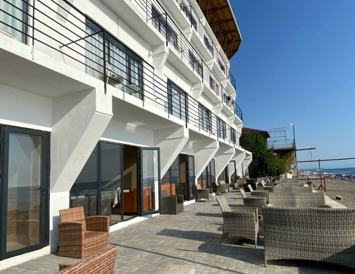 Внешний вид и территория - Отель «Prince Hotel Gagra» Гагра